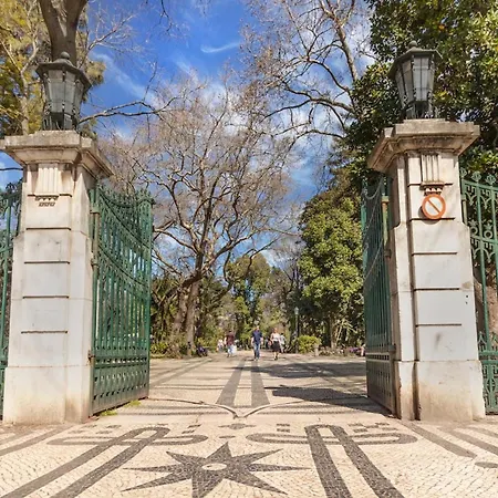 Daire Bright 2br Terrace In Estrela Lisboa
